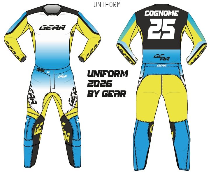 COLLEZIONE 2026 COMPLETO PANTALONE E MAGLIA PER OFF ROAD FORN