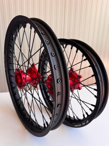 Coppia ruote complete Cross/Enduro GF MX POWER