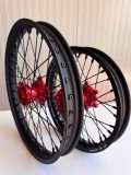 Coppia ruote complete Cross/Enduro GF MX POWER