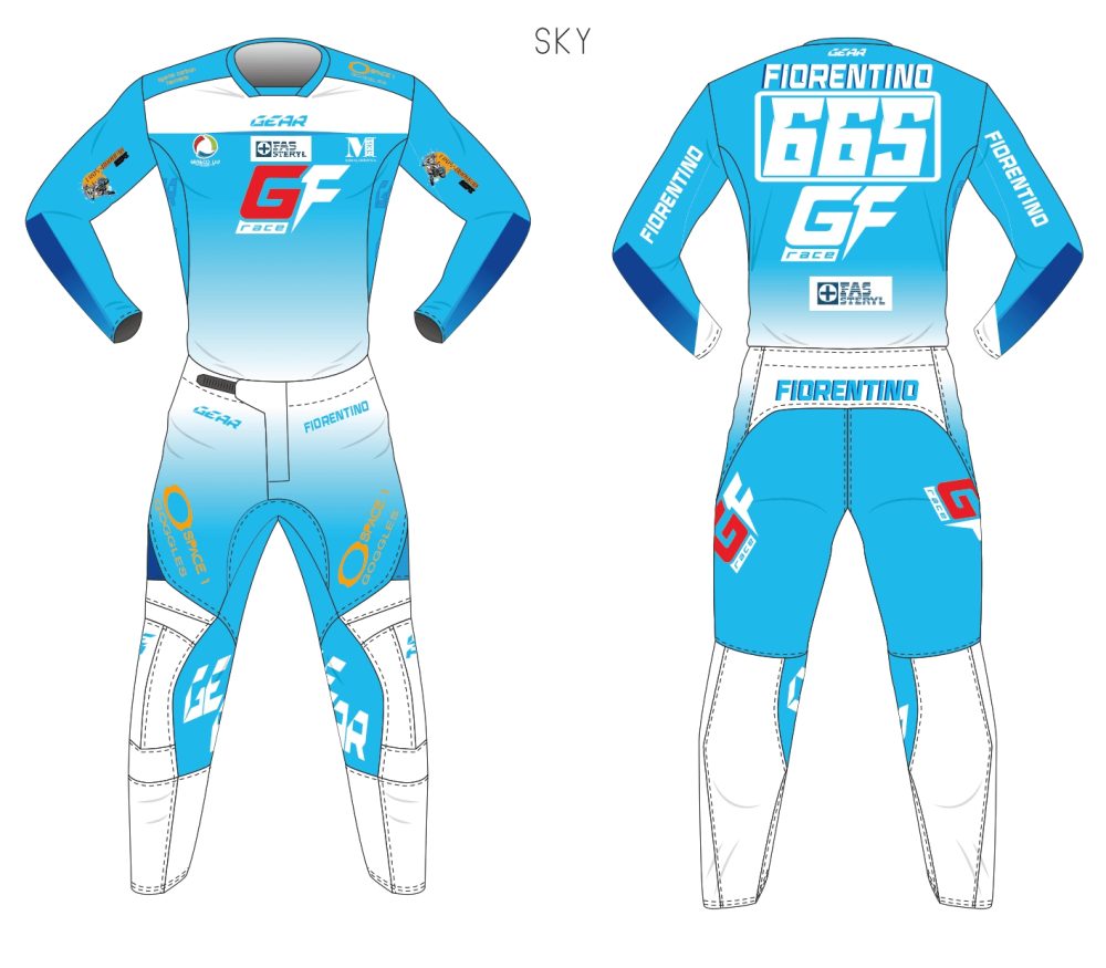 COLLEZIONE 2026 COMPLETO PANTALONE E MAGLIA PER OFF ROAD GEAR