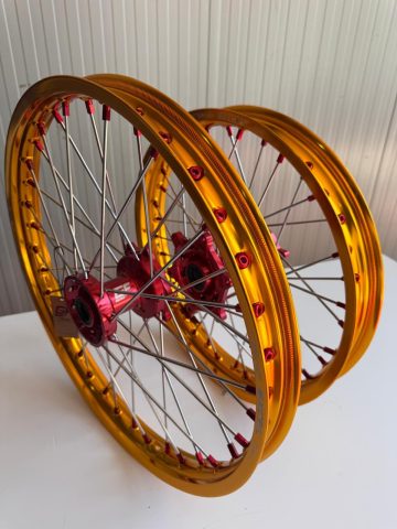 COPPIA RUOTE COMPLETE CROSS/ENDURO EXCEL