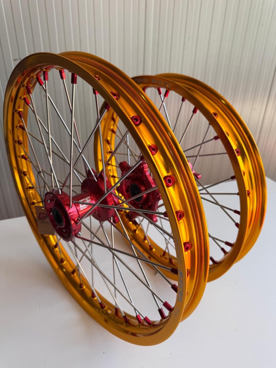 COPPIA RUOTE COMPLETE CROSS/ENDURO EXCEL